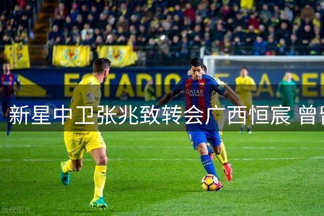 新星中卫张兆致转会广西恒宸 曾留洋本菲卡青训体系